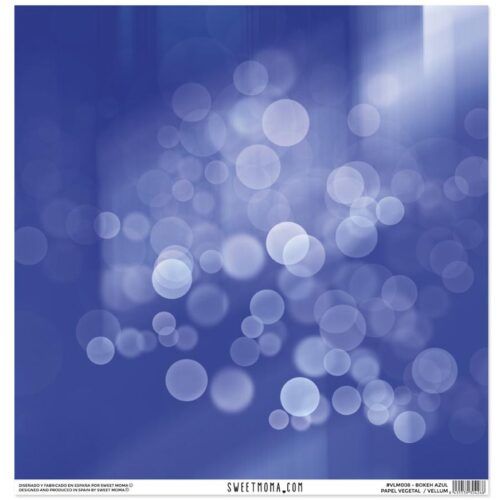 Vellum Boken Azul 12"x12" 21 de Sweet Moma