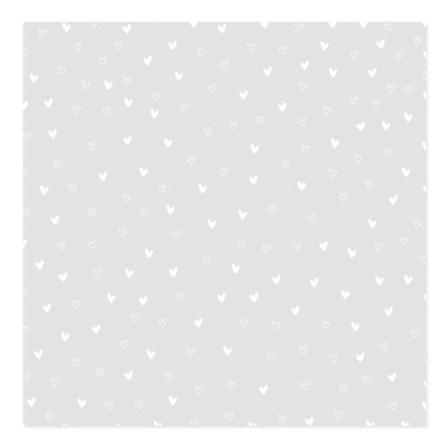 Acetato 12x12 Corazones Pétalos de Mintopía