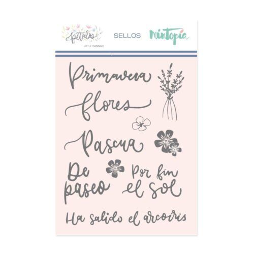 Sello Primavera Pétalos de Mintopía