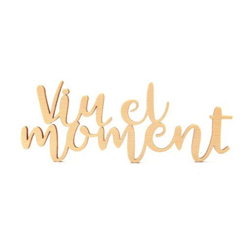 Palabra de madera - Viu el moment  (Catalán)