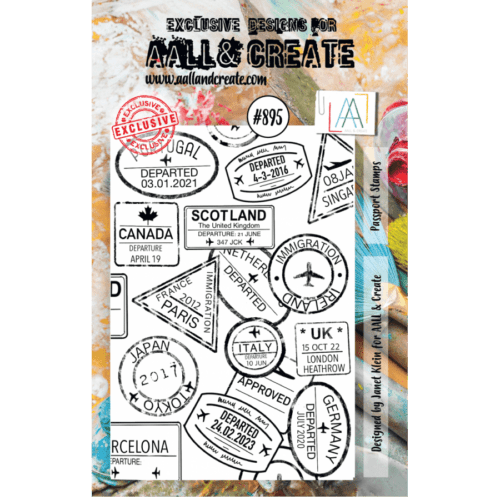 Sello #895 de Aall & Create