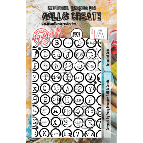 Sello #927 de Aall & Create "Botanical Code"