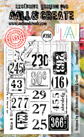 Sello #280 de Aall & Create "Enumerated"