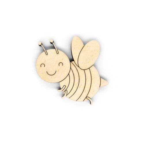 Silueta de madera - Abeja