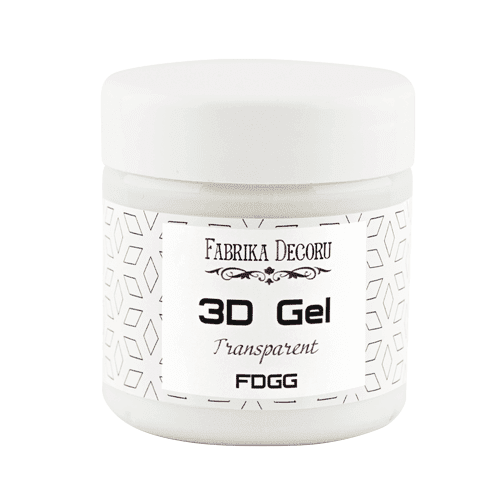 Gel 3D Transparent de Fabrika Decoru