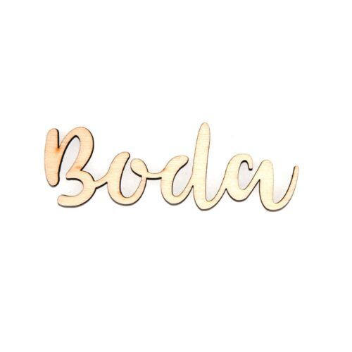 Palabra de madera - Boda