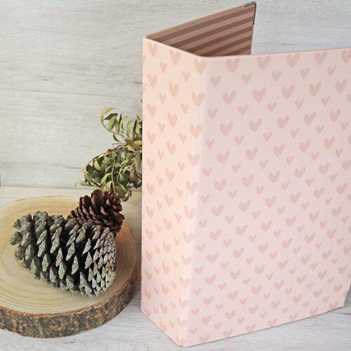 Álbum 6"x12" Corazones Golpiño de Alúa Cid