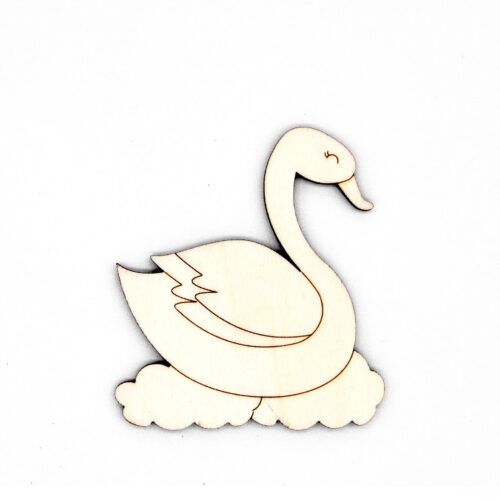 Silueta de madera - Cisne