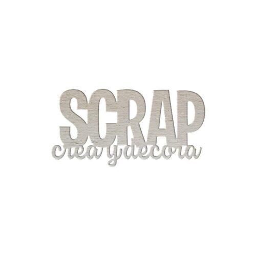 Palabra de madera - Scrap Crea y Decora
