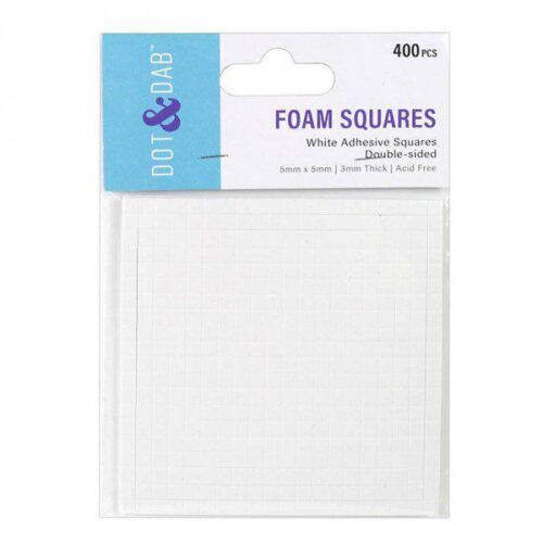 3D Foam Cubes 1 mm (5x5 mm) 400 pzs