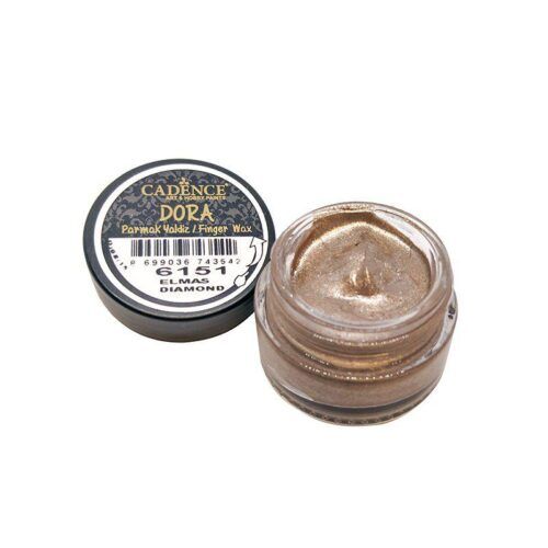 Crema metalizada Finger Wax color Diamante de Cadence