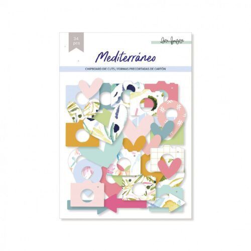 Die Cuts CHIPBOARD MEDITERRÁNEO de Lora Bailora