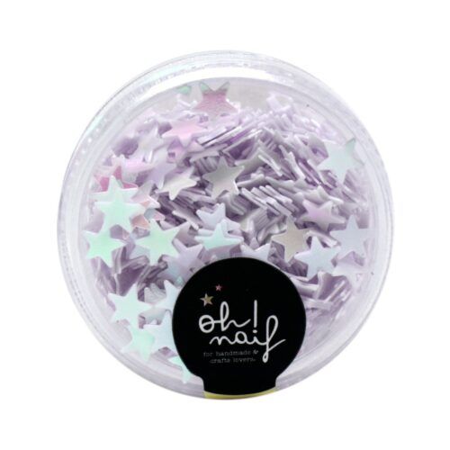Lentejuelas Mini Estrellas Blancas Oh Naif