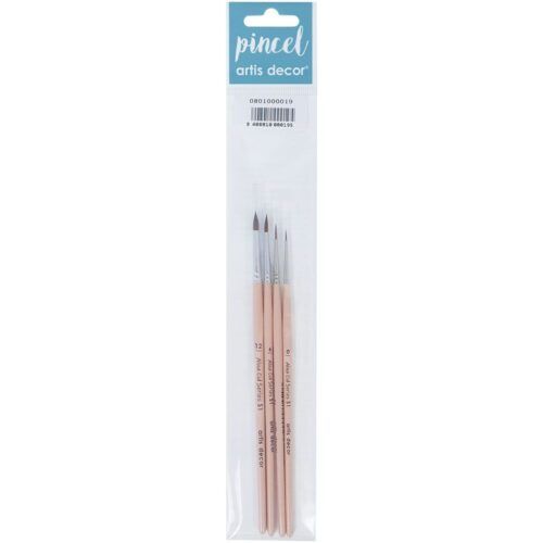 Set de 4 pinceles Alua Cid S1 redondos Artis Decor