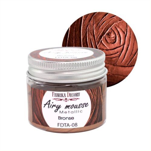Airy Mousse Metallic Bronse de Fabrika Decoru