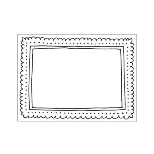 Carpeta de embossing folder frame dot de Darice
