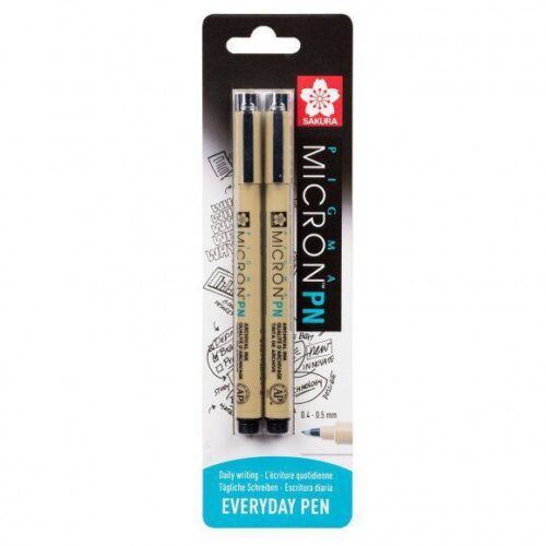 Sakura Pigma Micron PN 0,5 mm Pack de 2