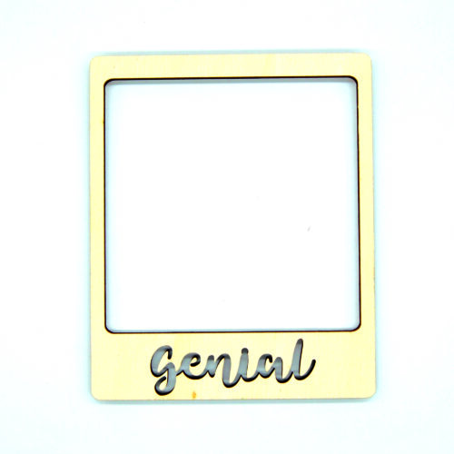 Marco de madera Polaroid - Genial