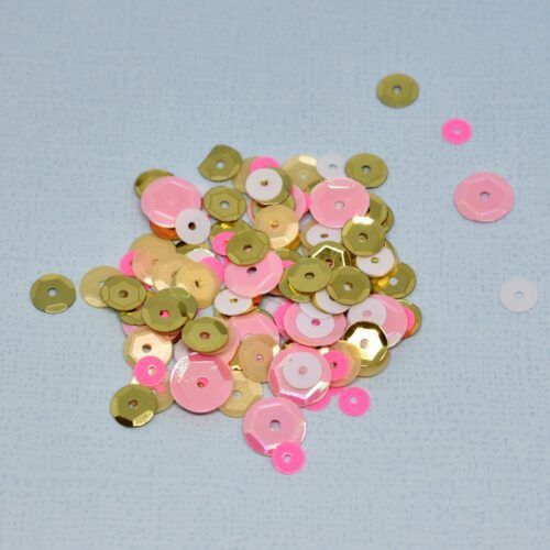 Lentejuelas Gold&Pink Oh Naif