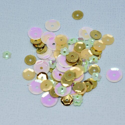 Lentejuelas Gold&Mint Oh Naif