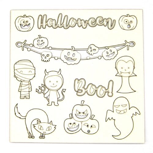 Chipboard - Halloween