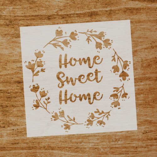 Stencil Home Sweet Home
