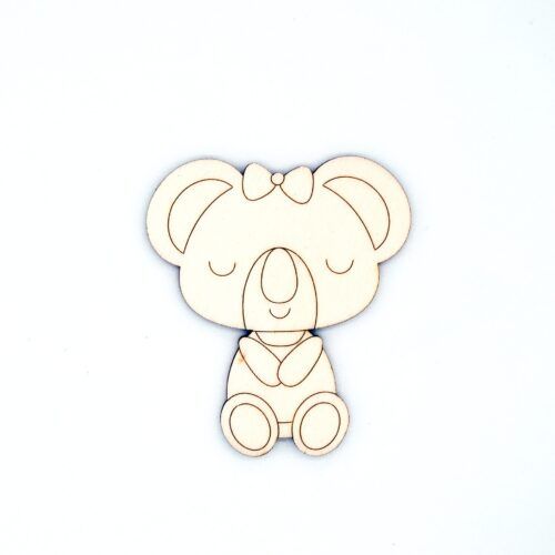 Silueta de madera - Koala