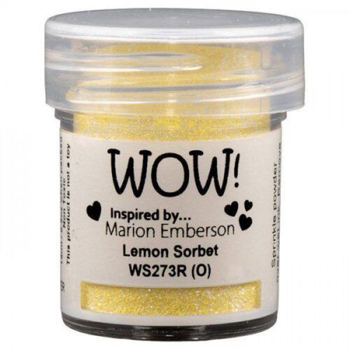 Polvos Embossing WOW Lemon Sorbet "Marion Emberson"