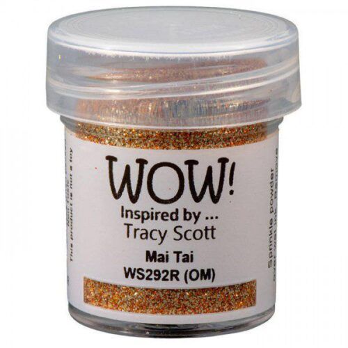 Polvos Embossing WOW Mai Tai "Tracy Scott"
