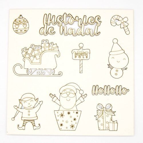 Chipboard - Històries de Nadal (catalán)