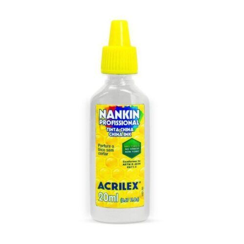 Tinta china blanca Acrilex 20mg