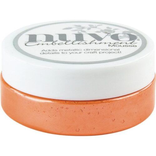 NUVO Embellishment Orange Blush