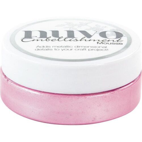 NUVO Embellishment Peony Pink