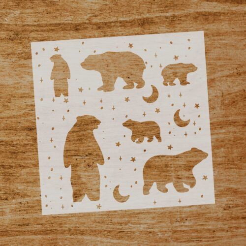 Stencil Osos
