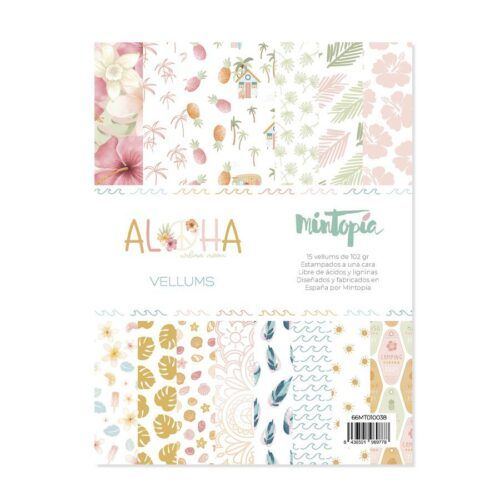 Pad 6"x8" Vellums Aloha de Mintopía