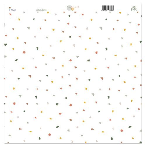 Papel 12x12 a una cara "Rotuladores" de MINIMAL de Cocoloko