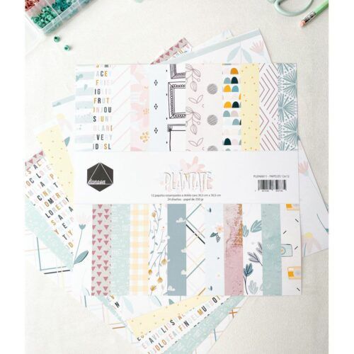 Stack 12"x12" a doble cara Plántate de Dunaon