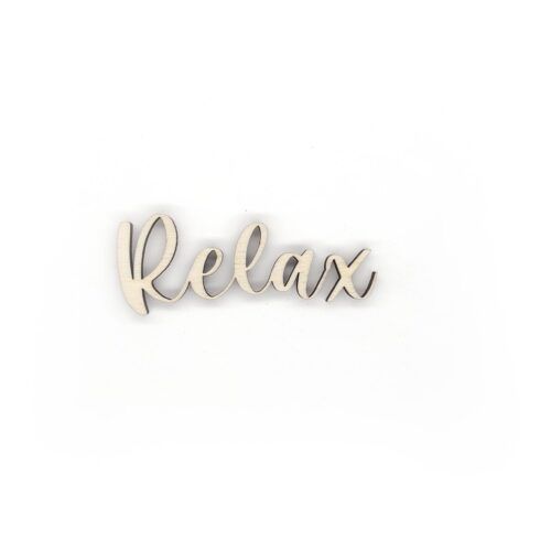 Palabra de madera - Relax