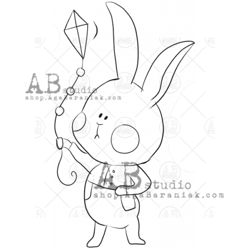Sello AB Studio "Cute hare"
