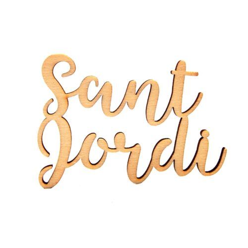 Palabra de madera - Sant Jordi  (Catalán)