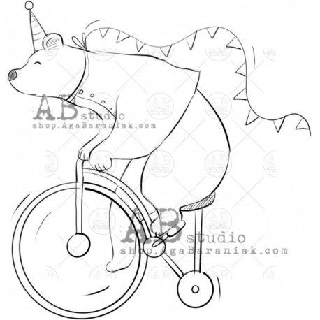 Sello AB Studio "Circus Bear"