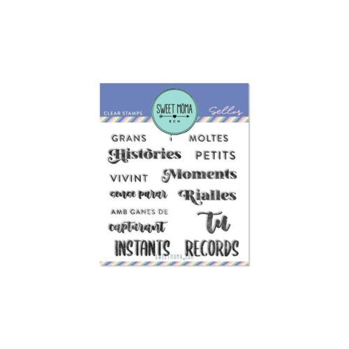 Sello "Grans Moments" Aire de Sweet Moma (catalán)
