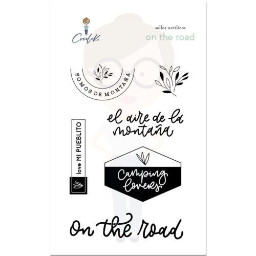 Sellos On the Road 7x10 VERBENA Cocoloko