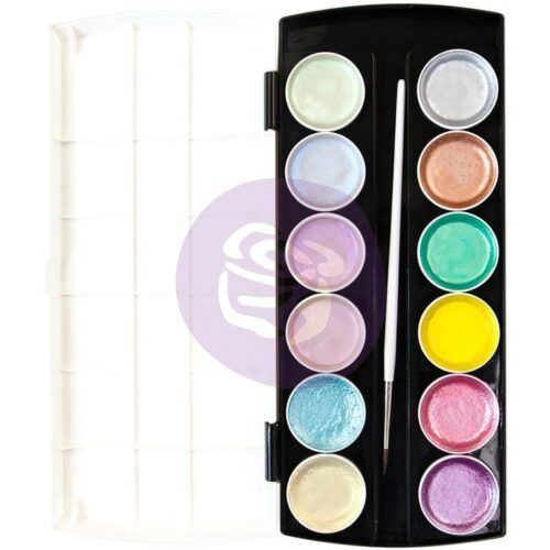Semi-acuarelas Metallic Pastels Paint Set