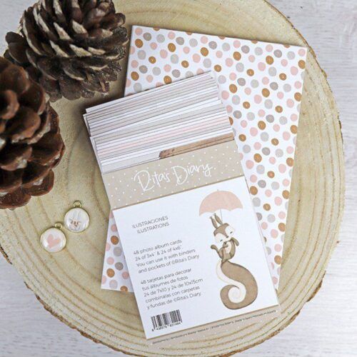 Set de tarjetas PL ilustraciones Golpiño de Alúa Cid