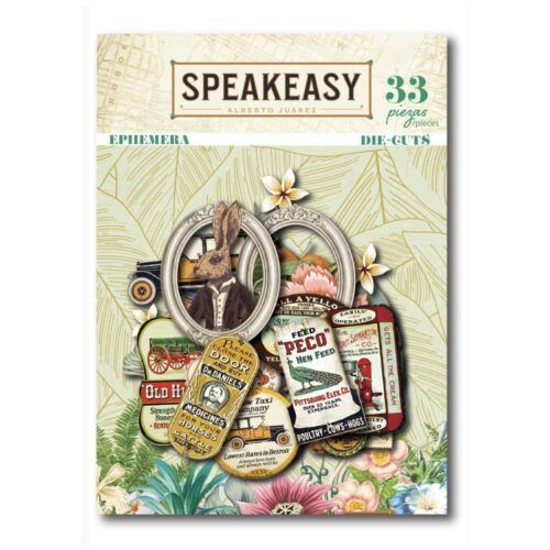 Die cuts Speak easy de Vintage Odyssey