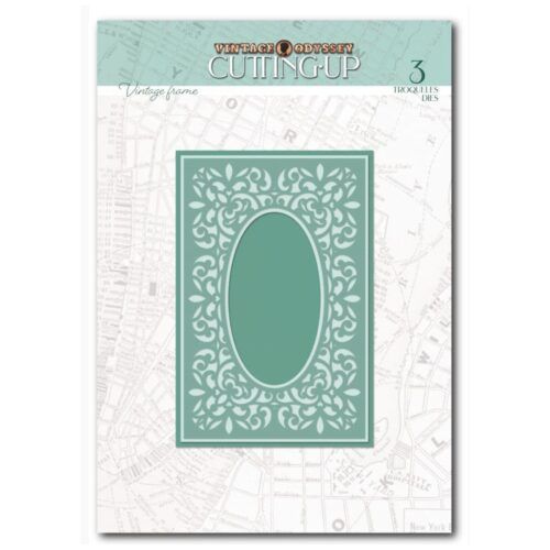 Troquel marco vintage Speak easy de Vintage Odyssey