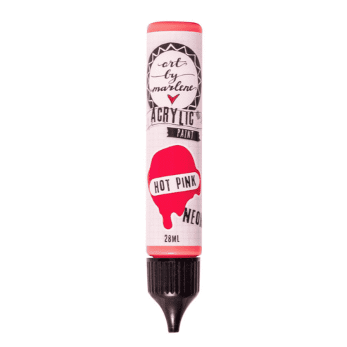Pintura acrílica Studio Light HOT PINK NEON Arts by Marlene