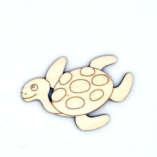 Silueta de madera - Tortuga