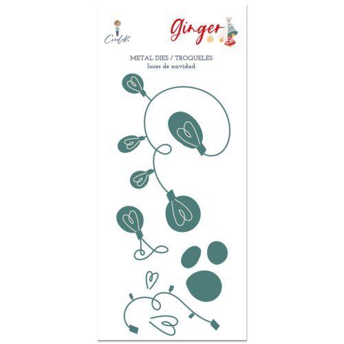 Troquel Luces de Navidad Ginger de Cocoloko
